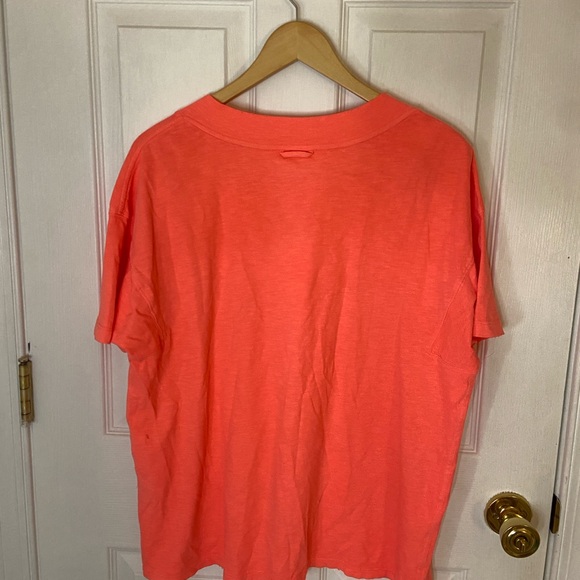 Aerie Oversized V Neck Shirt - Picture 4 of 6